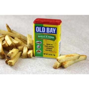 Old Bay Seasoning with Garlic &amp; Herb  2.62 Ounce (74 g)(Pack of 12)