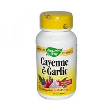 Natures Way Cayenne Garlic