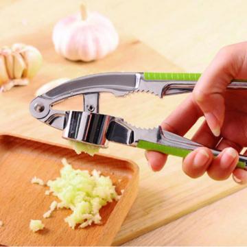 Heavy Duty Metal Garlic Ginger Squeezer Press Crusher Easy Wash Crusher Tool