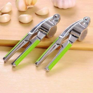 Heavy Duty Metal Garlic Ginger Squeezer Press Crusher Easy Wash Crusher Tool