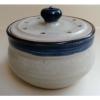 Large Pottery Garlic Keeper, Signed