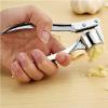 TRIXES Steel Garlic Press Ginger Crusher Kitchen Equipment Utensil