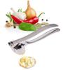 Stainless Steel Garlic Press Kitchen Accessories Gadegts Cooking Vegetable To...