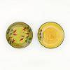 Ceramic Garlic Grater 2 Pack - Green &amp; Yellow Olive