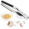 Savisto Compact Garlic Press Mincer and Ginger Crusher With Ergonomic Grip and