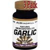 Windmill Odor Controlled Garlic Tablets, 100ct, 3 Pack 035046002763S556