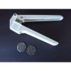 Garlic Press with Course &amp; Fine Screen, Made in England, 6⅛”Long, Free Shipping