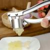 Protable Stainless Steel Garlic Press Crusher Squeezer Masher Home Kitchen Tool