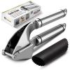 ORBLUE Propresser Stainless Steel Kitchen Garlic Press  791769386114