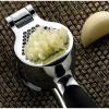 Pro Heavy Duty Zinc Alloy Metal Garlic Press Crusher Slicer Grinder Tool Grip