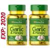 Wholesale Odorless Garlic and Parsley 18X100 Cholesterol Health Pill antioxidant