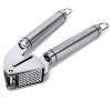 Bonim Grillers Garlic Press And Peeler Set. Stainless Steel Mincer And Silicone