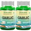 Morpheme Garlic 500mg Extract - 60 Veg Caps - 2 Bottles