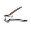 Garlic Press, Tong Stainless Steel Garlic Press with Heavy Large Handles Easily