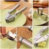 Garlic Press And Ginger Kitchen Tools Crusher Propresser Stainless Steel New