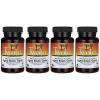 Kyoto Aged Black Garlic 650 mg 4X 30 Caps, 4 Bottle Polyphenol Allicin + Bonus