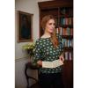 Seasalt Stonechat Wild Garlic Print Top Size 20