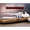 Kitchen Star Premium Stainless Steel Garlic Press Crusher Squeezer Masher Tool