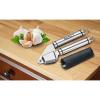 Basily Garlic Press - Garlic Peeler Premium High Quality Stainless Steel Grade