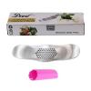 Garlic Press Rocker Crusher Squeezer Slicer Stainless Still And Silicone Peeler