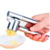 High End Professional Grade Stainless Steel Easy to Use and Clean Garlic Press