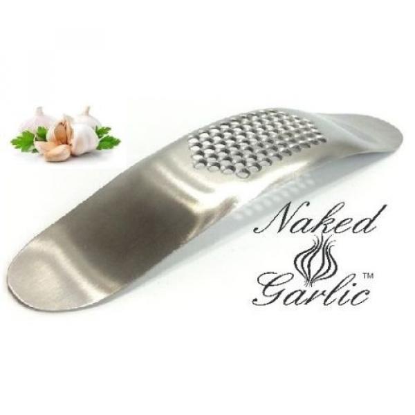 Naked Garlic (TM) - Garlic Press, Garlic Rocker, Garlic Crusher &amp; Garlic Mincer #5 image