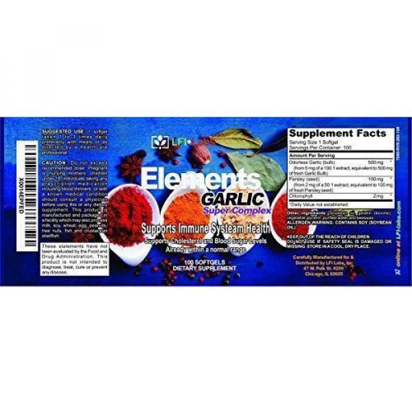 Garlic  Supplement Pills For Heart Cholesterol High Blood Health #4 image