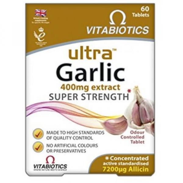 Vitabiotics Ultra Garlic Tablets - 60 Tablets #1 image