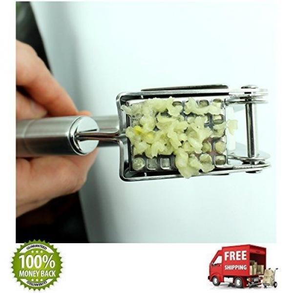 New and Improved EcoJeannie GP0001 Professional Garlic Press (with Hanging Hook, #2 image