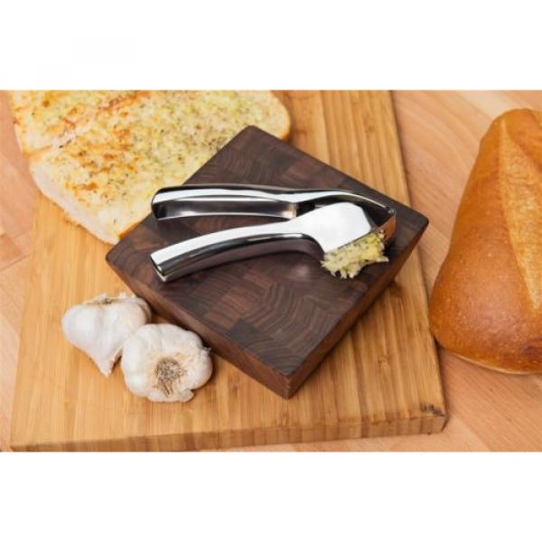 *NEW* KitchenPalz SUPERIOR QUALITY Garlic Press for Peeled &amp; Unpeeled Cloves #1 image