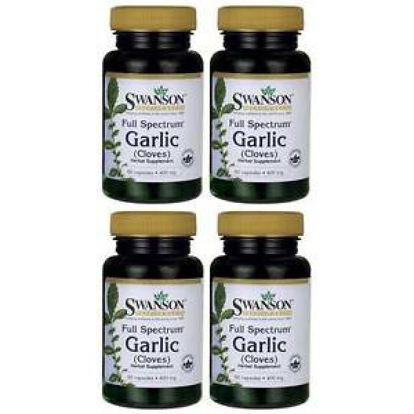 240 Caps Garlic Cloves 400 mg Blood Pressure Heart Cardiovascular Health + Bonus #1 image