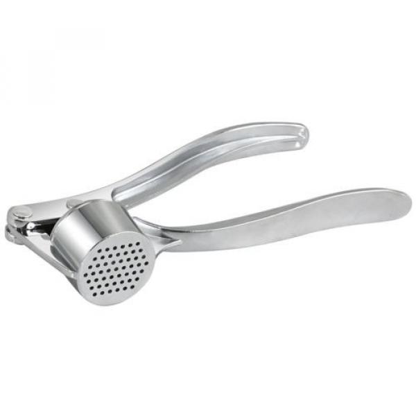 TRIXES Steel Garlic Press Ginger Crusher Kitchen Equipment Utensil #1 image