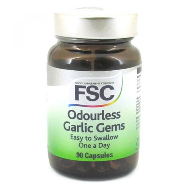 FSC Odourless Garlic Gems Capsule- Choice of Sizes (One Supplied) #1 image