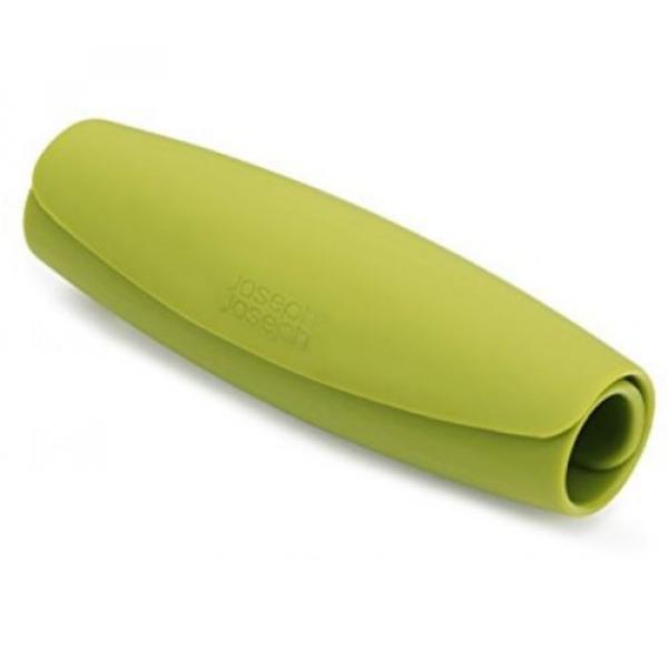 Joseph Joseph Scroll Garlic Peeler, Silicone, Green #1 image