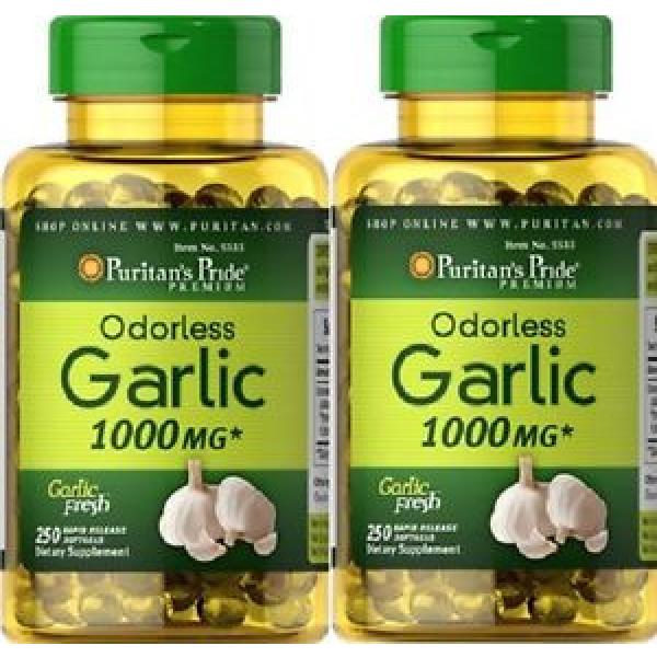 2  ODORLESS GARLIC 1000 MGR. 250 SOFTGELS #1 image