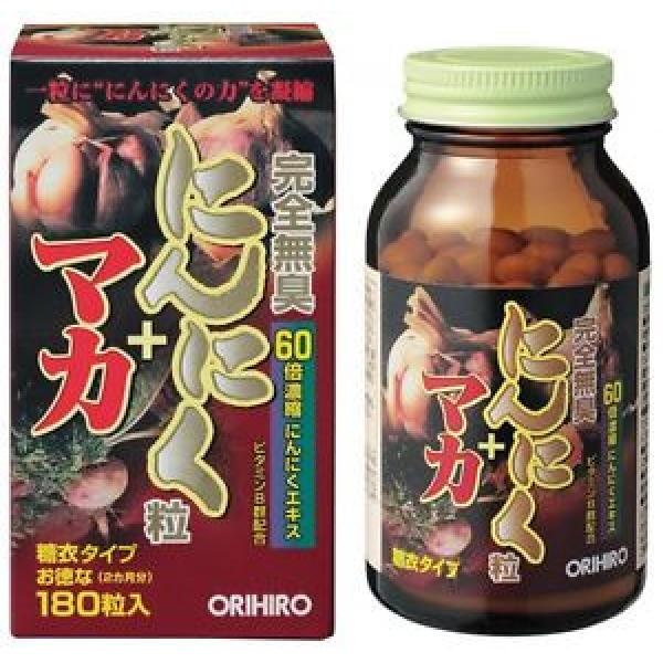 ORIHIRO odorless garlic tablets 180 tablets 60 days supplement japan free ship #1 image