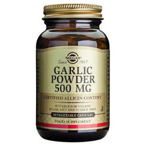 Solgar Garlic Powder 90 Capsules 500 Mg #1 image