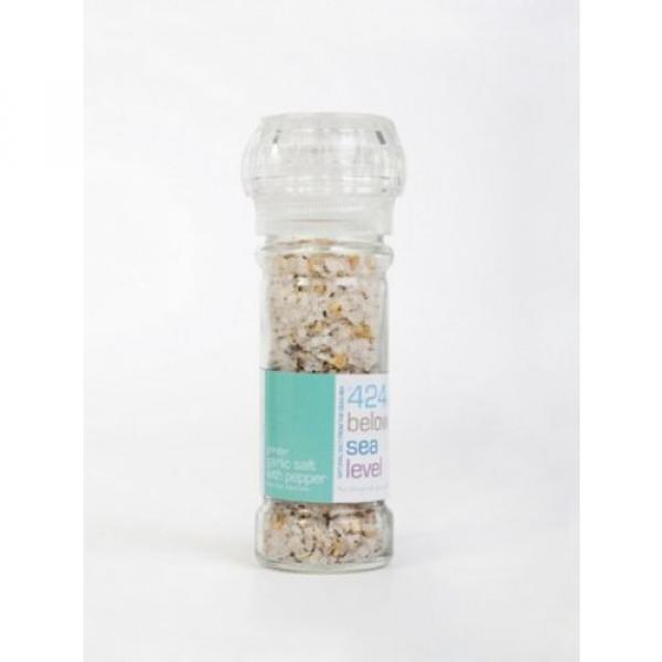 Garlic Salt With Pepper Gourmet Salt From The Dead Sea 3.87oz / 110 grams #1 image