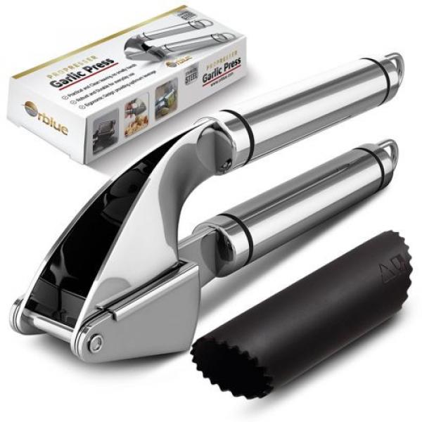 ORBLUE Propresser Stainless Steel Kitchen Garlic Press  791769386114 #1 image