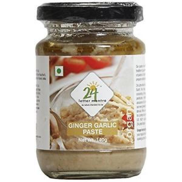 Ginger Garlic Paste 24 Mantra Organic 140g, Better Ecology Better Taste #1 image