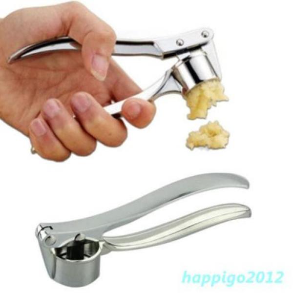 Practical Stainless Steel Ginger Garlic Peel &amp; Press Mincer Kitchen Tool #1 image