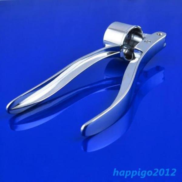 Practical Stainless Steel Ginger Garlic Peel &amp; Press Mincer Kitchen Tool #4 image