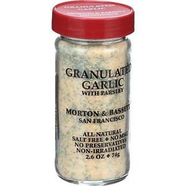 Morton and Bassett Seasoning - Garlic with Parsley - Granulated - 2.6 oz ... #1 image