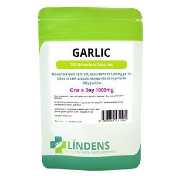 Garlic 1000mg, 200 Capsules #1 image