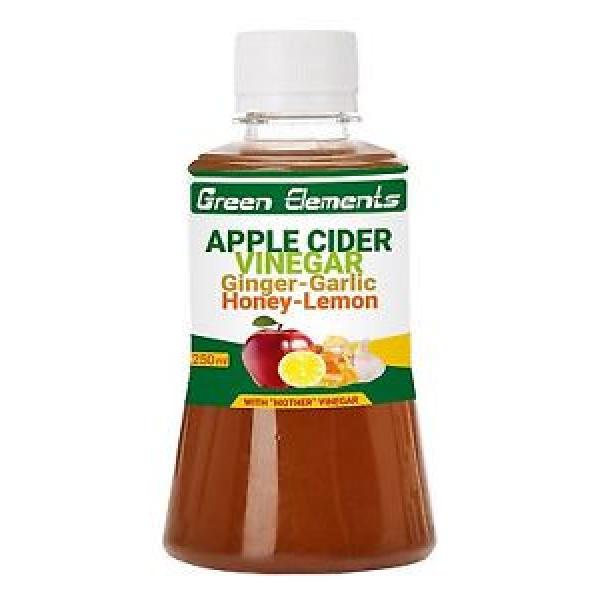 Green Elements Apple Cider Vinegar &amp; Ginger-Garlic,Honey -Lemon (250ml) #1 image