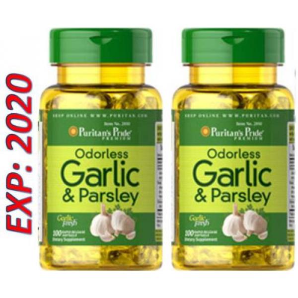 Wholesale Odorless Garlic and Parsley 18X100 Cholesterol Health Pill antioxidant #3 image