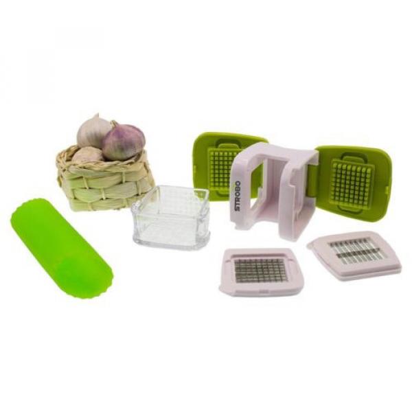 Garlic Press + Garlic Peeler Set - STROBO #2 image