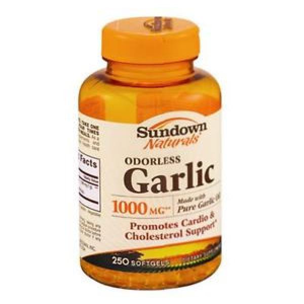 Sundown Naturals Odorless Garlic 1000 mg Softgels 250 ea (Pack of 9) #1 image