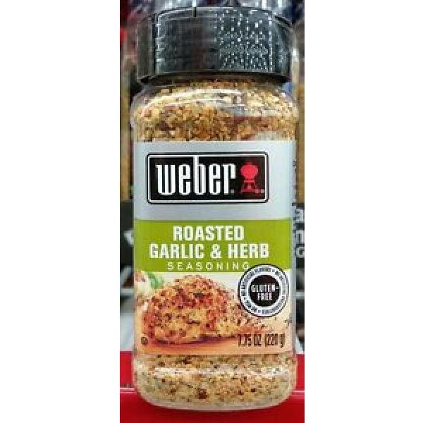 Weber Roasted Garlic &amp; Herb Seasoning - 7.75 oz  always fresh #1 image