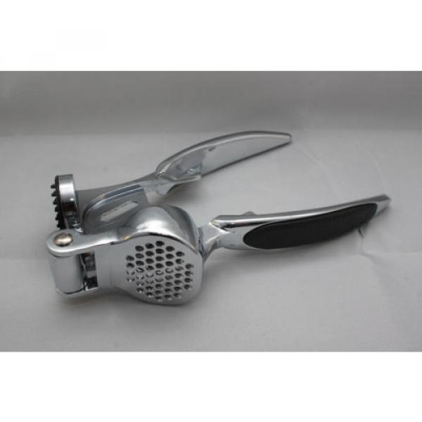 STAINLESS STEEL QUALITY GARLIC CRUSHER PRESS PRESSER WITH NUT CRACKER KITCHEN #1 image